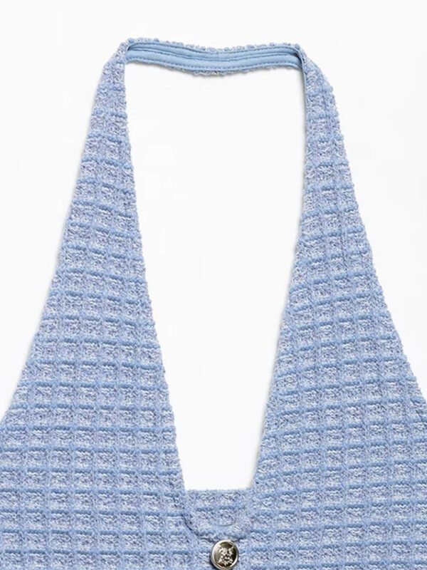 6 ELLA - abito a pieghe in rete con scollo a barchetta